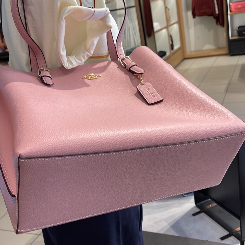 Coach Zip Top Tote 
IM/Pink - Picture 5 of 16